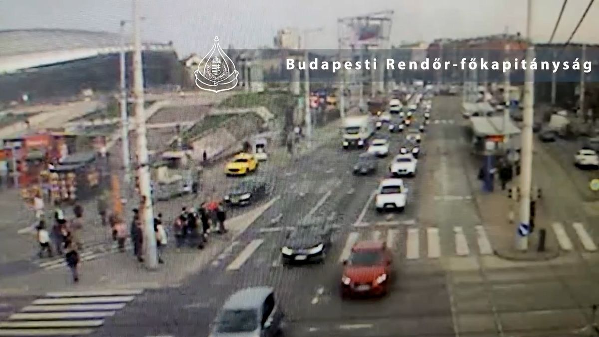 V Budapešti vjelo auto do skupiny chodců